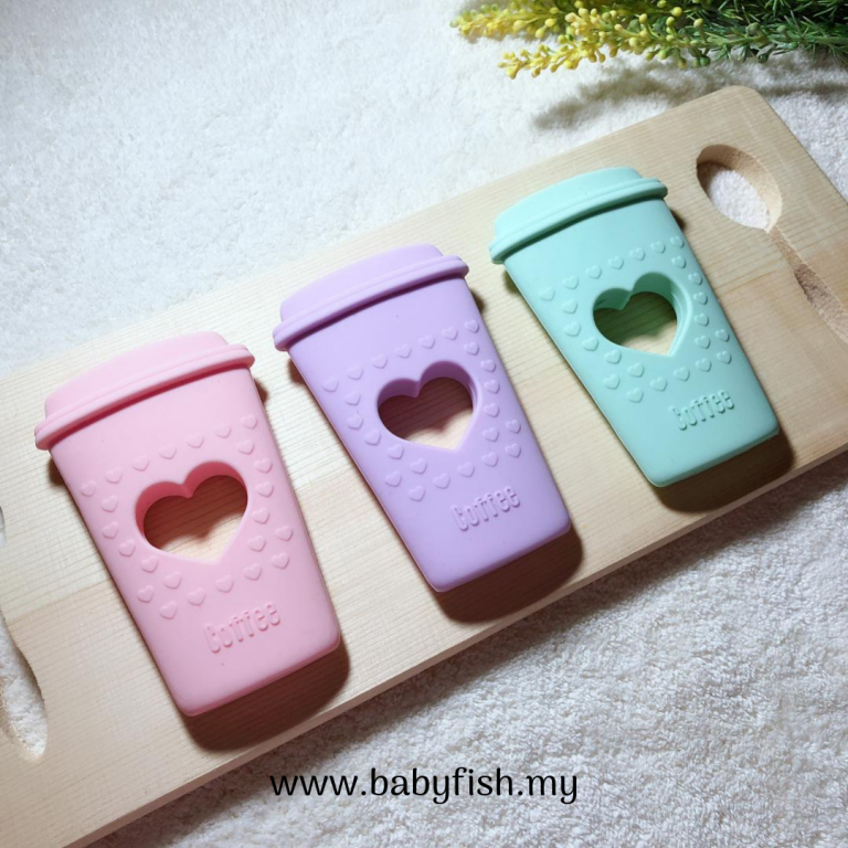 BabyFish Teether - Coffee - Baby Fish Online Store