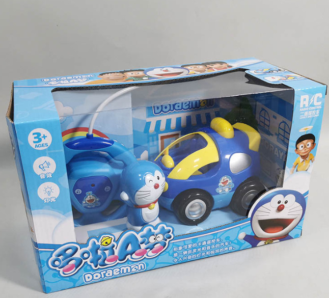 Cartoon Sound Light Remote Control Car (Doraemon / Hello Kitty) - Baby Fish  Online Store